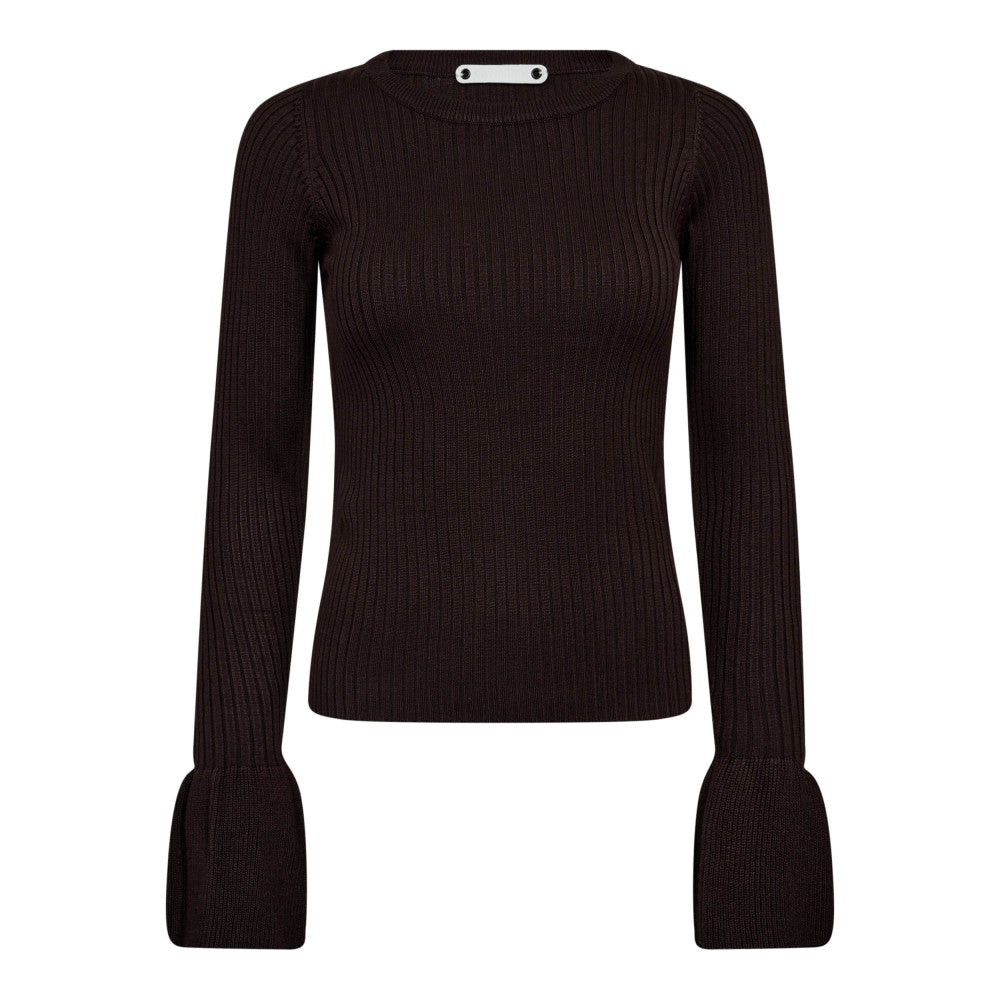 BalinCC Wide Cuff Knit - Dark Brown