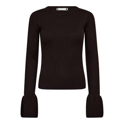 BalinCC Wide Cuff Knit - Dark Brown