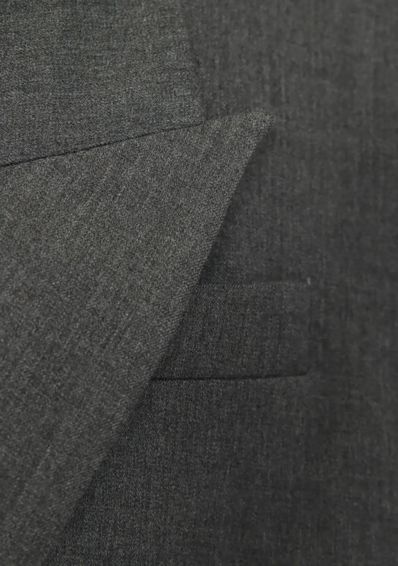 Natan Double Breasted Blazer - Dark Grey