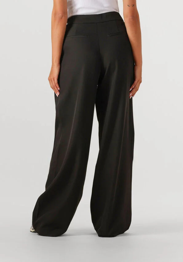 Michelle Tailor Tie Tall Pant - Black