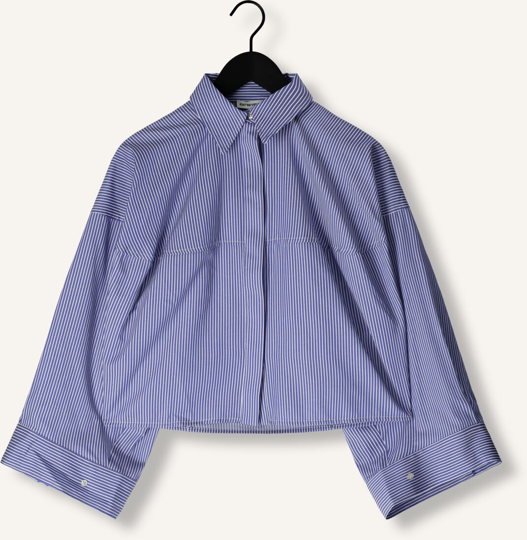 Annabeth Blouse - Blue Stripe
