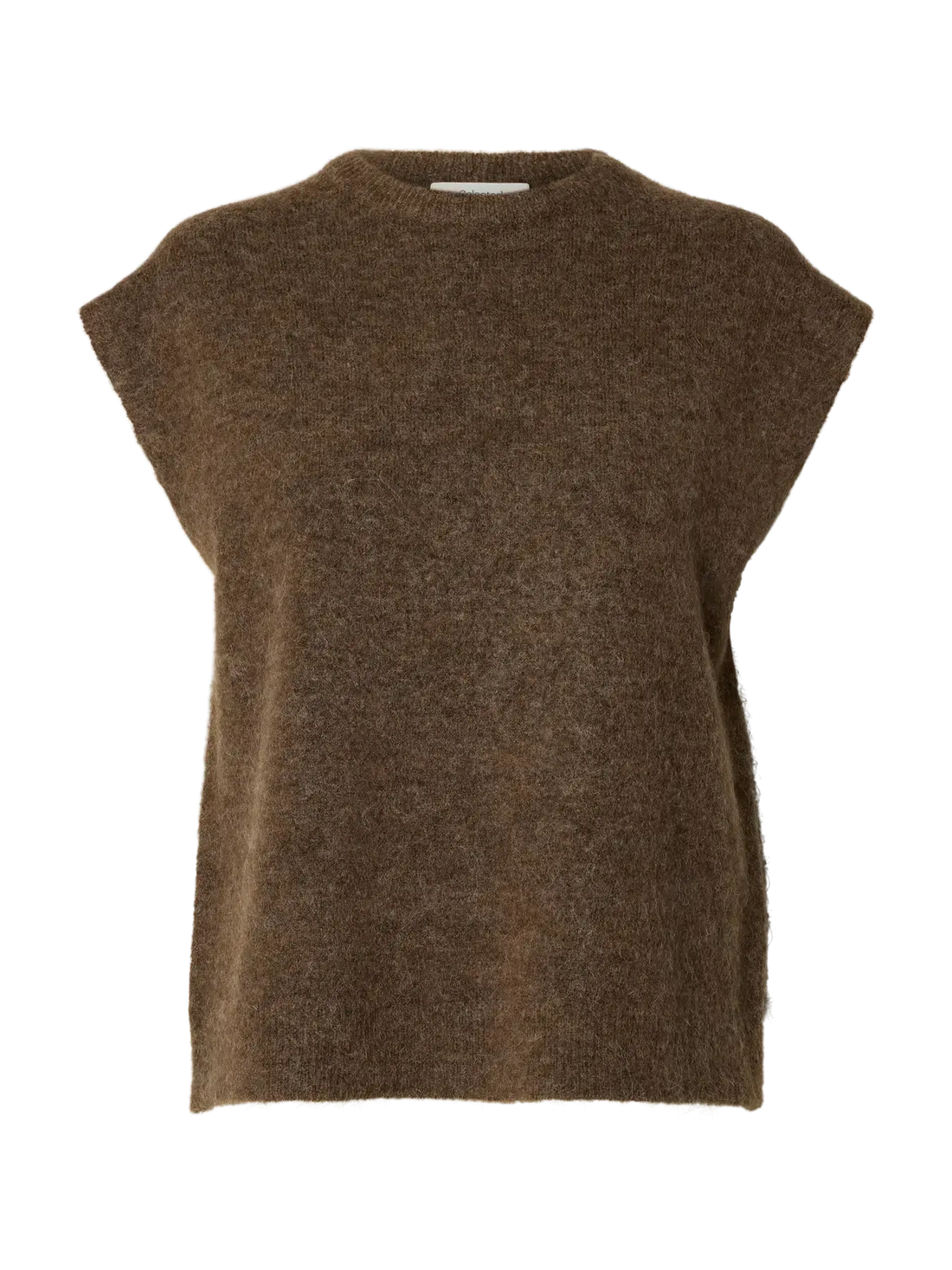 SLFlulu SL Knit Vest Noos - Dachshund Mel.