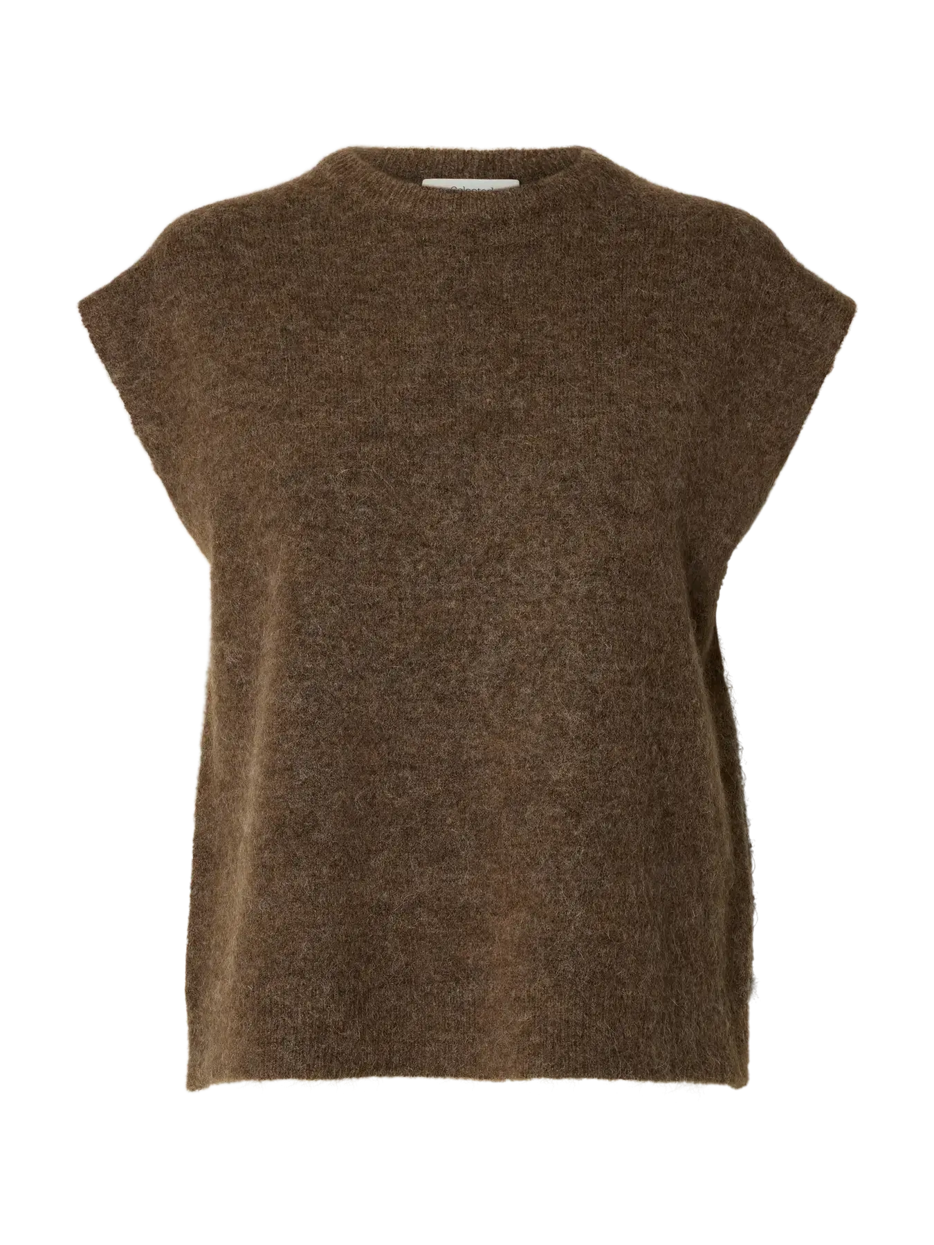 SLFlulu SL Knit Vest Noos - Dackel Mel.