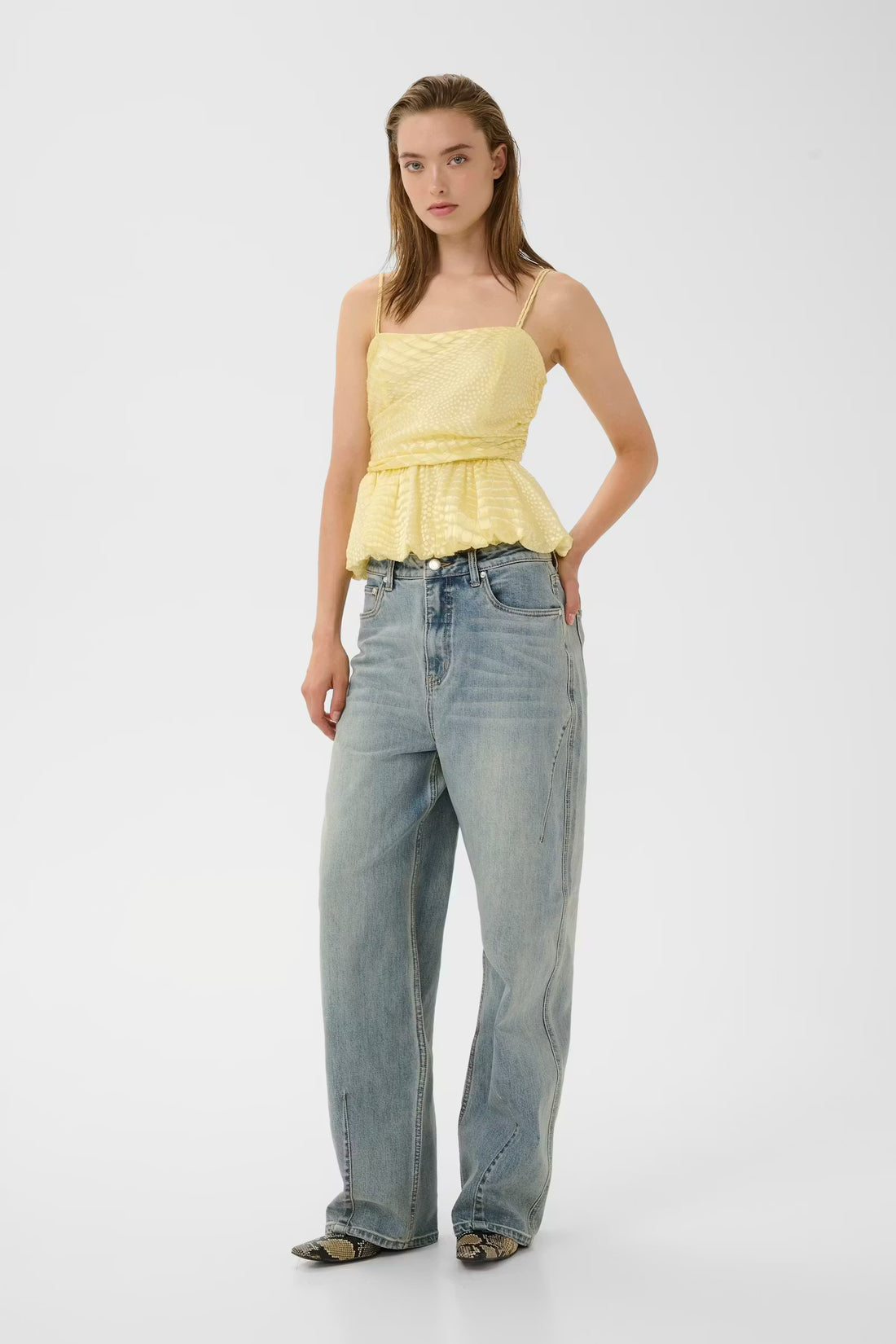 GZNoma HW Jeans - Vintage Mid Blue