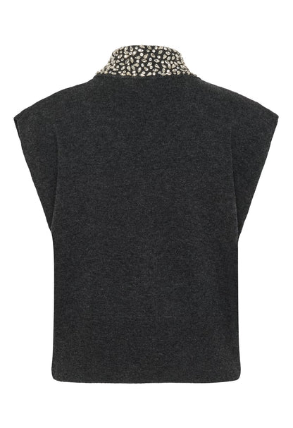 GZmanzi deco waistcoat - Deep graphite