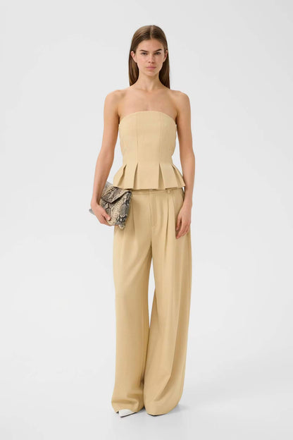 GZstacy MW Pants - Pale Hay Melange