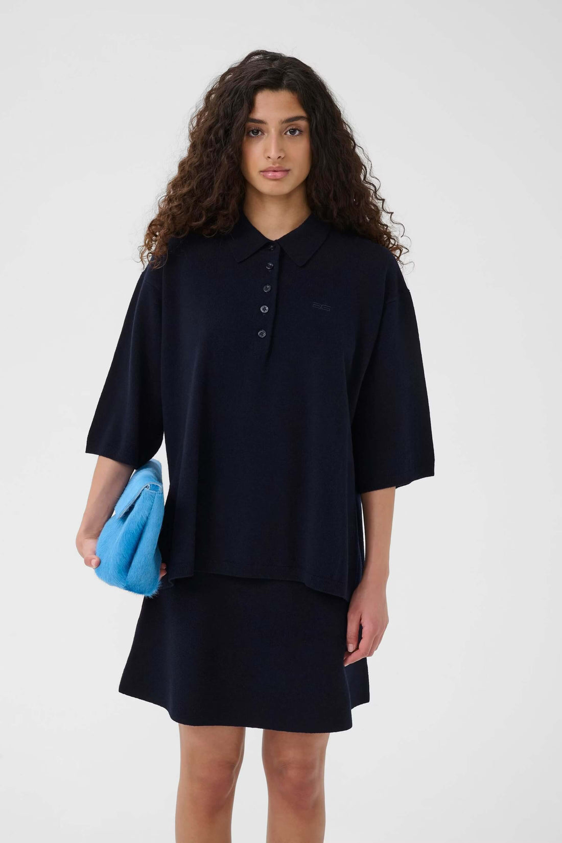 GZmanzi Polo Pullover - Sky Captain