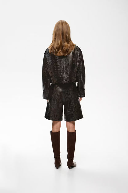 GZcesi Jacket - Ganache Croco