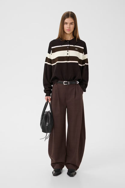 GZlavana HW Pants - Brown Check