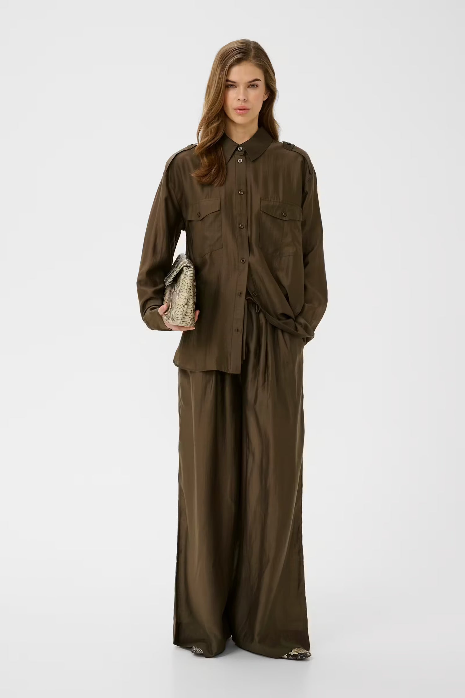 GZsiora HW Pants - Rain Drum