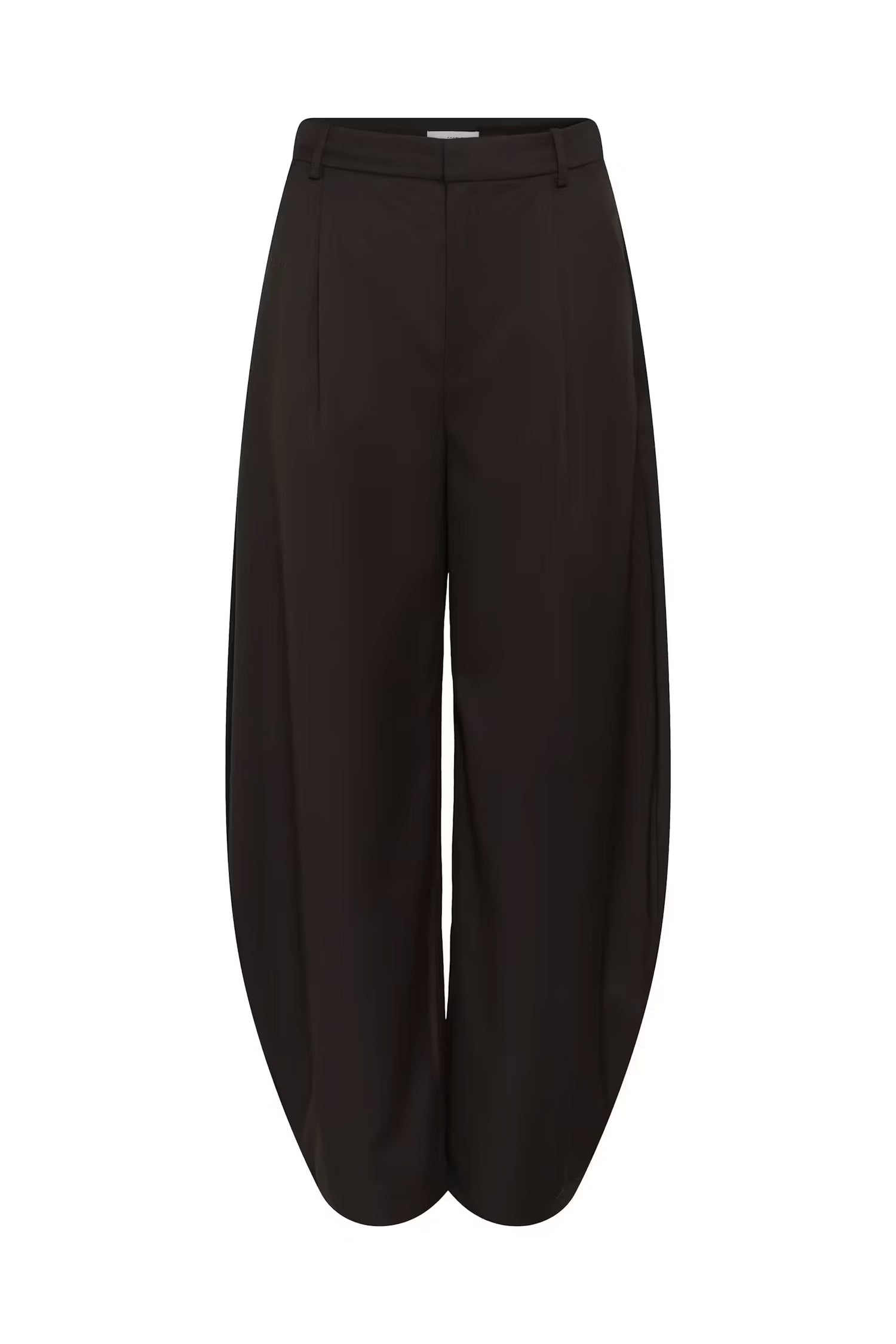 GZcallia MW Barrel Pants - Ganache Brown