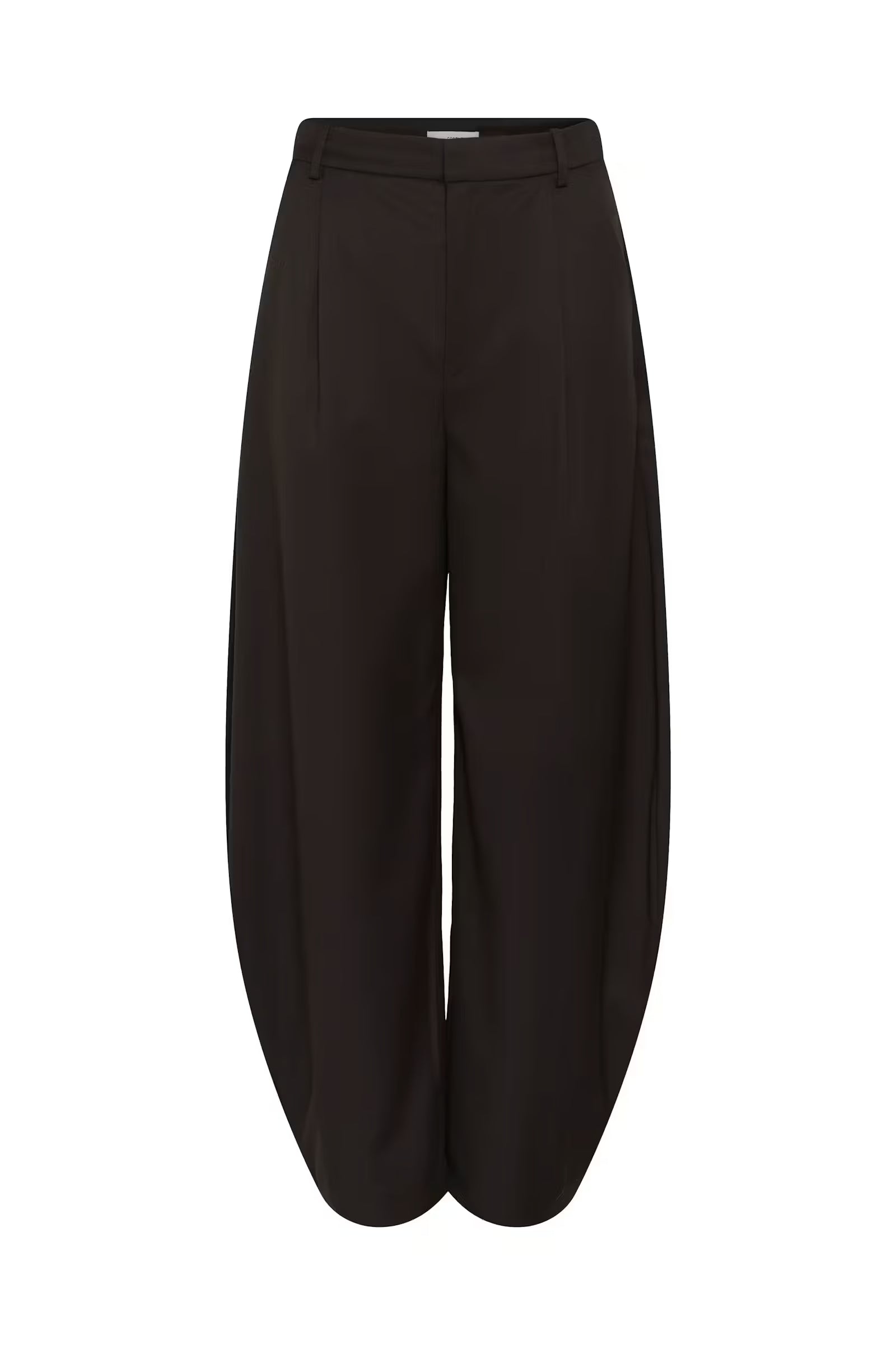 GZcallia MW Barrel Pants - Ganache Brown