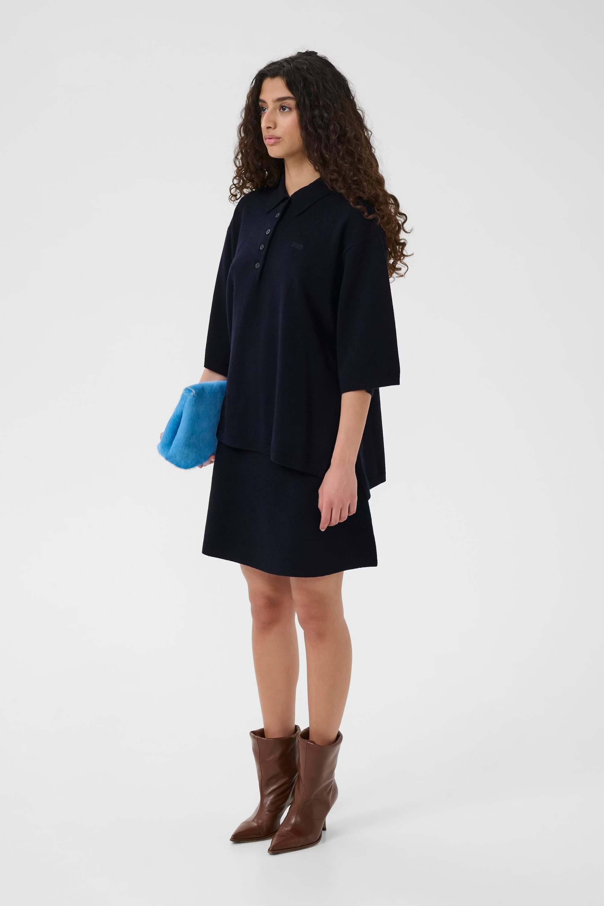 GZmanzi Polo Pullover - Sky Captain