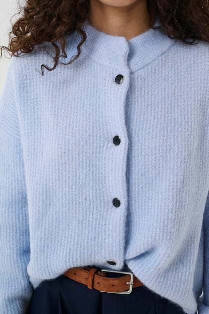 AlphaGZ Short Cardigan - Centaurea Mélan