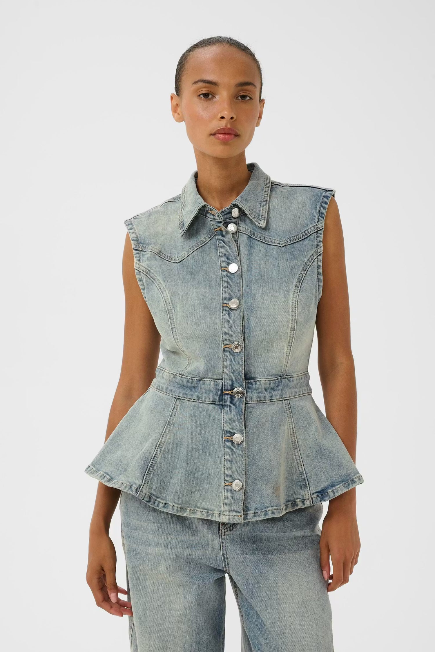 GZNoma SL Shirt - Vintage Mid Blue