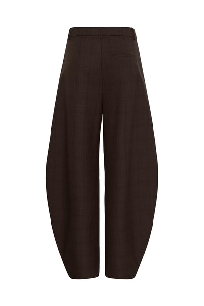 GZlavana HW Pants - Brown Check