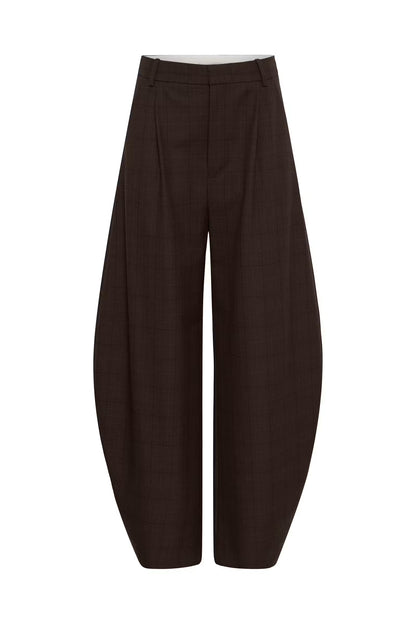 GZlavana HW Pants - Brown Check