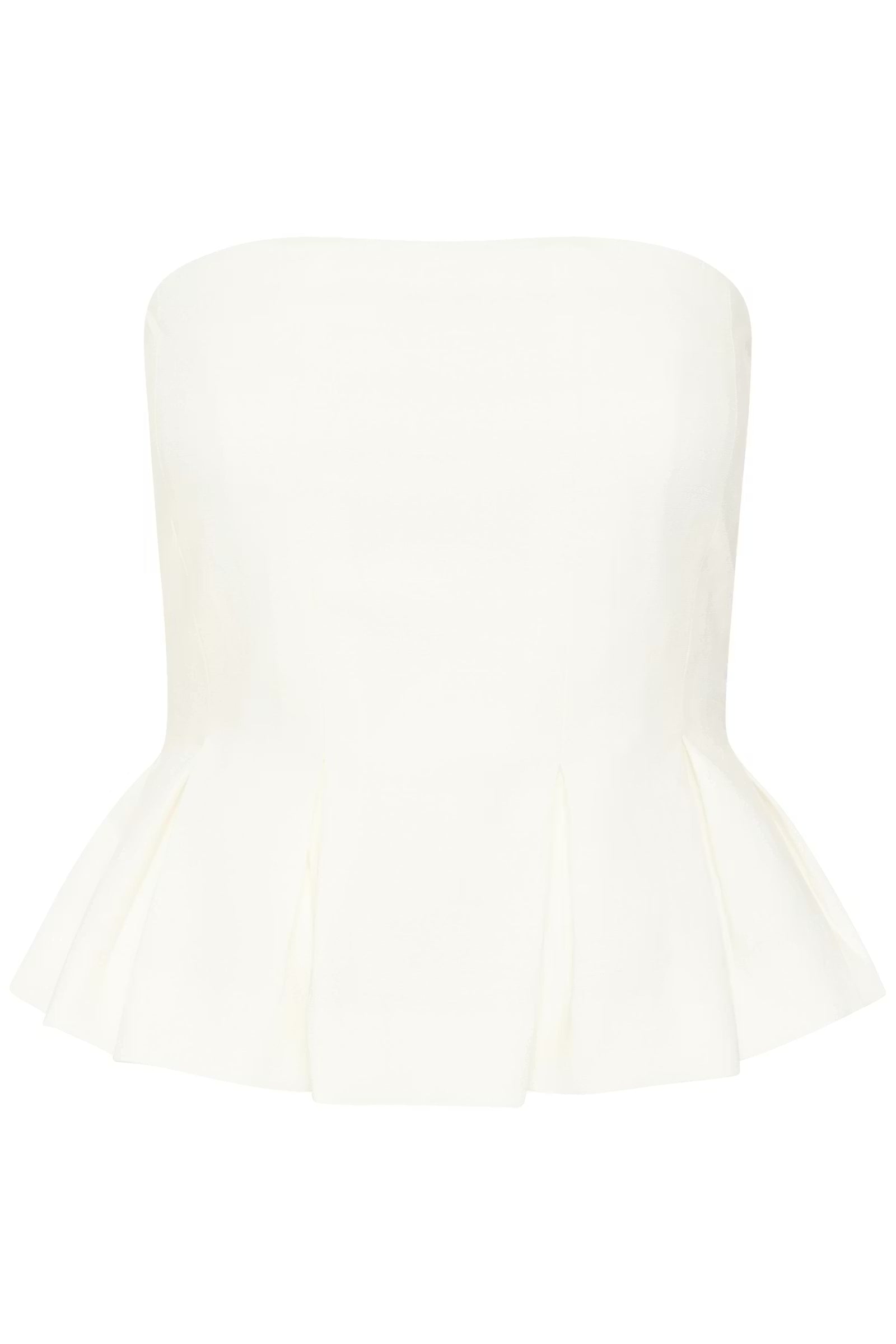 GZRiava Corsage - Bright White