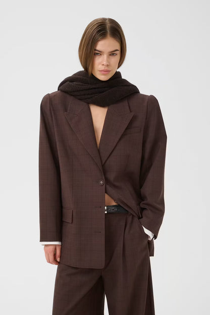 GZlavana Blazer - Brown Check