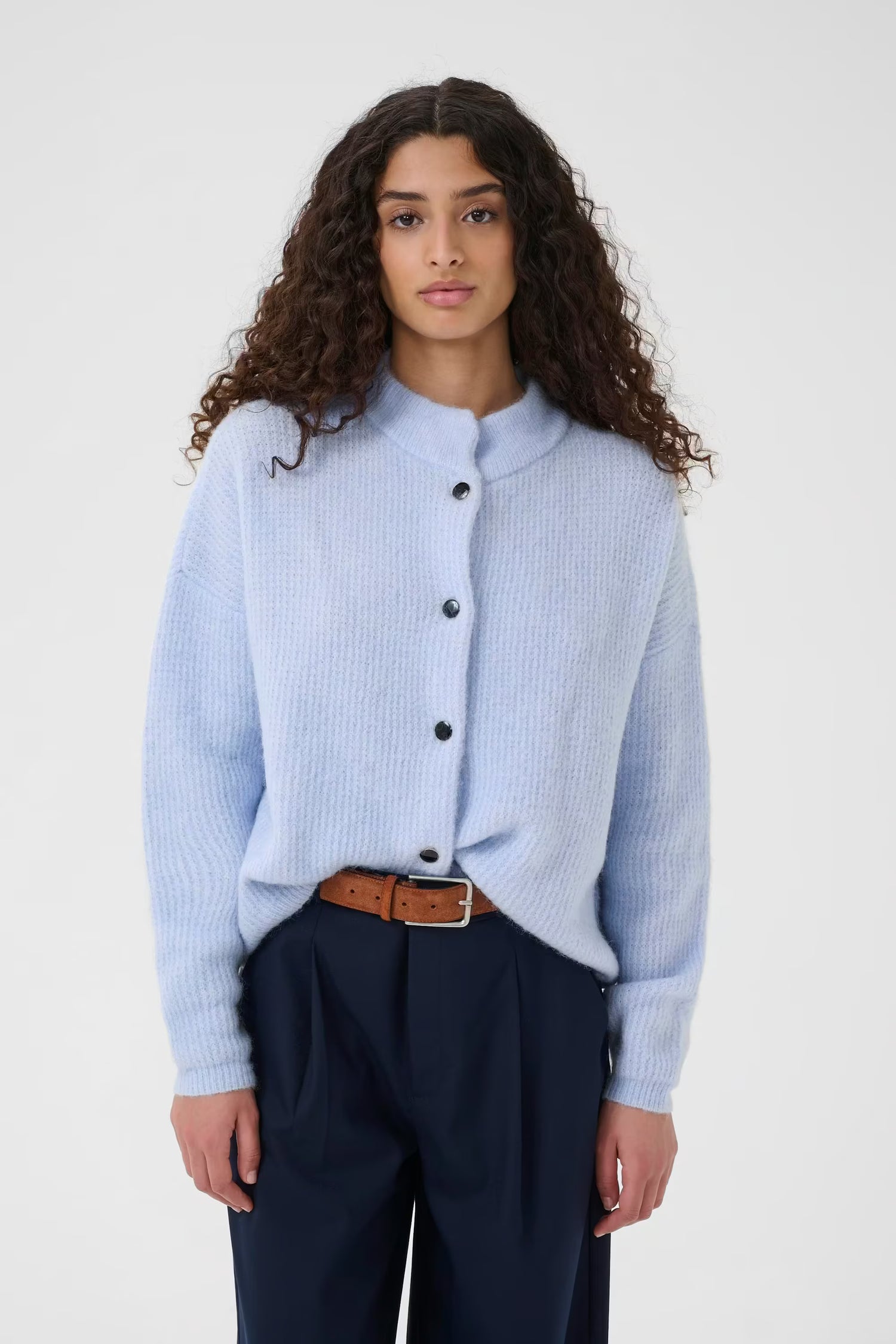 AlphaGZ Short Cardigan - Centaurea Mélan