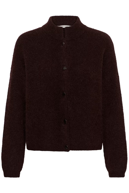 GZdebbie Cardigan – Pflaume Melange