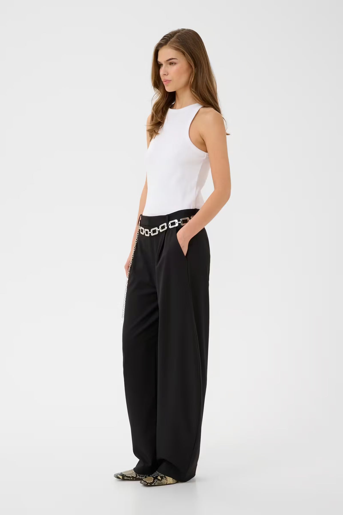 GZcallia MW Barrel Pants - Black