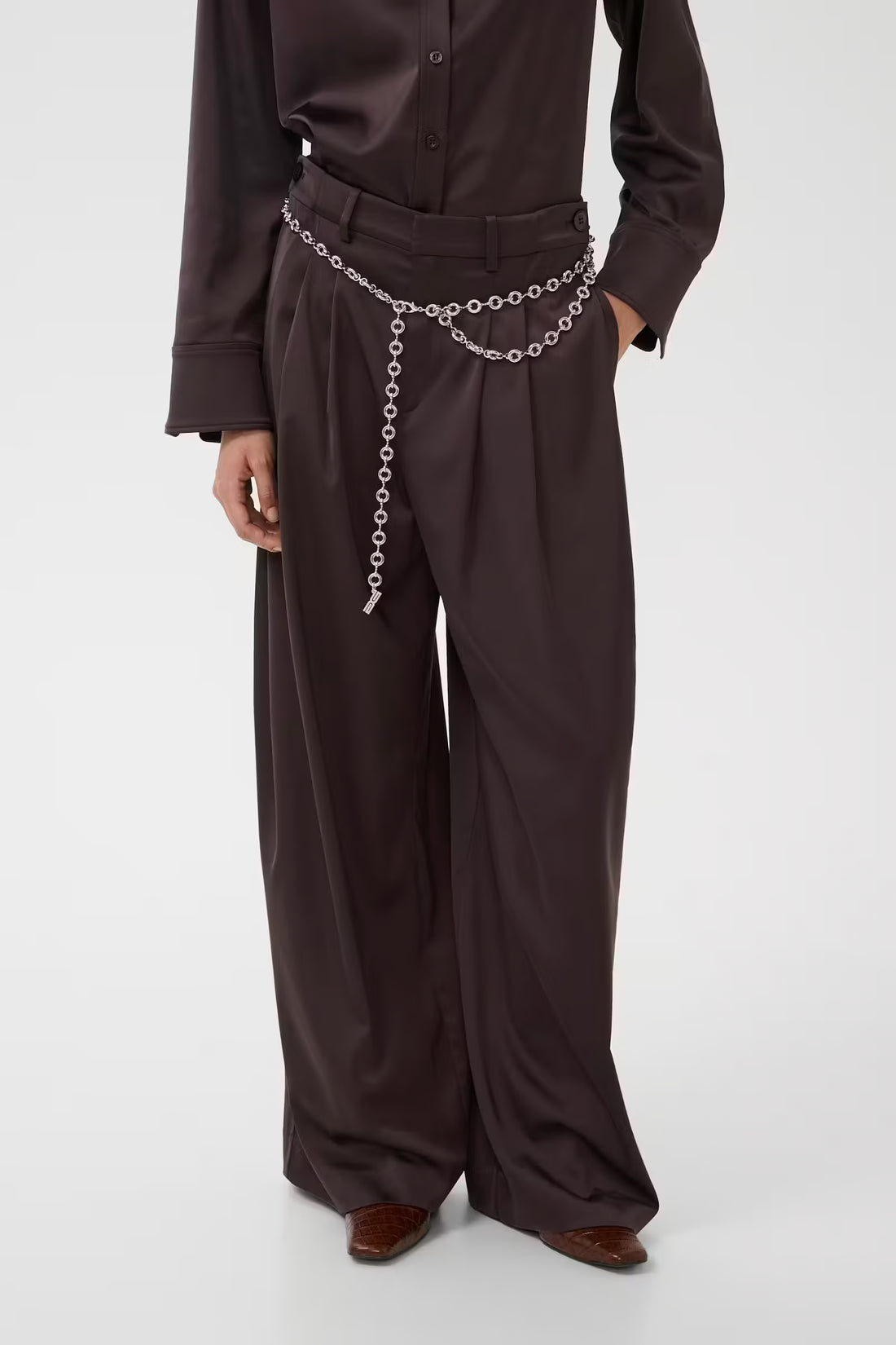 GZelva HW Pants - Deep Plum