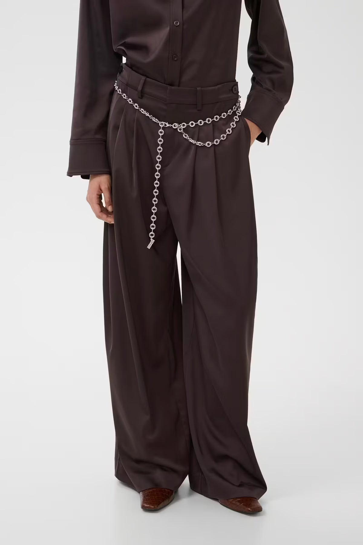 GZelva HW Pants - Deep Plum