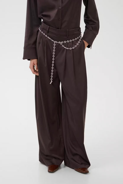 GZelva HW Pants - Deep Plum