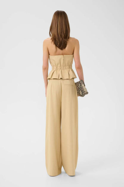 GZstacy MW Pants - Pale Hay Melange