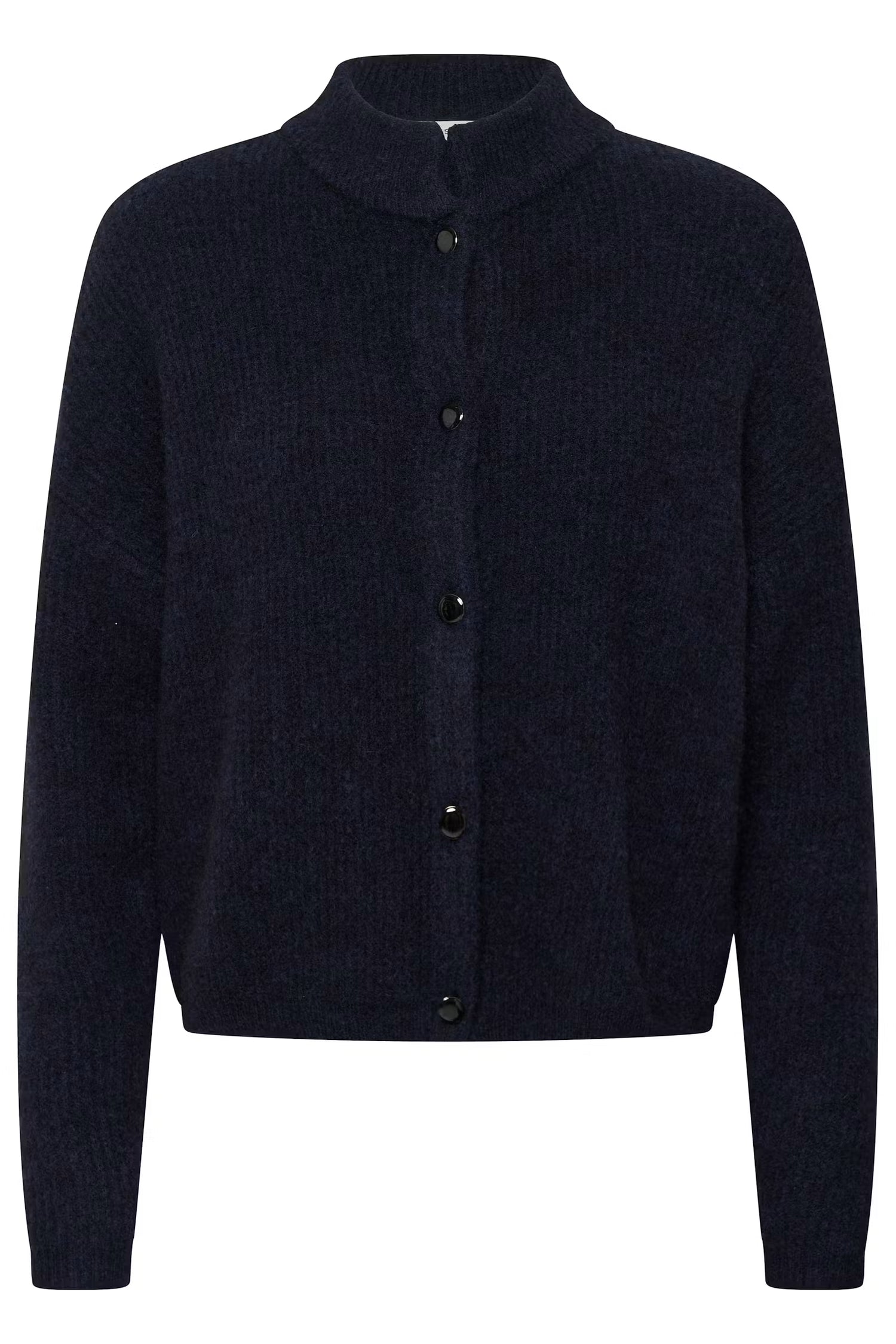 AlphaGZ Kurze Strickjacke – Navy Melange