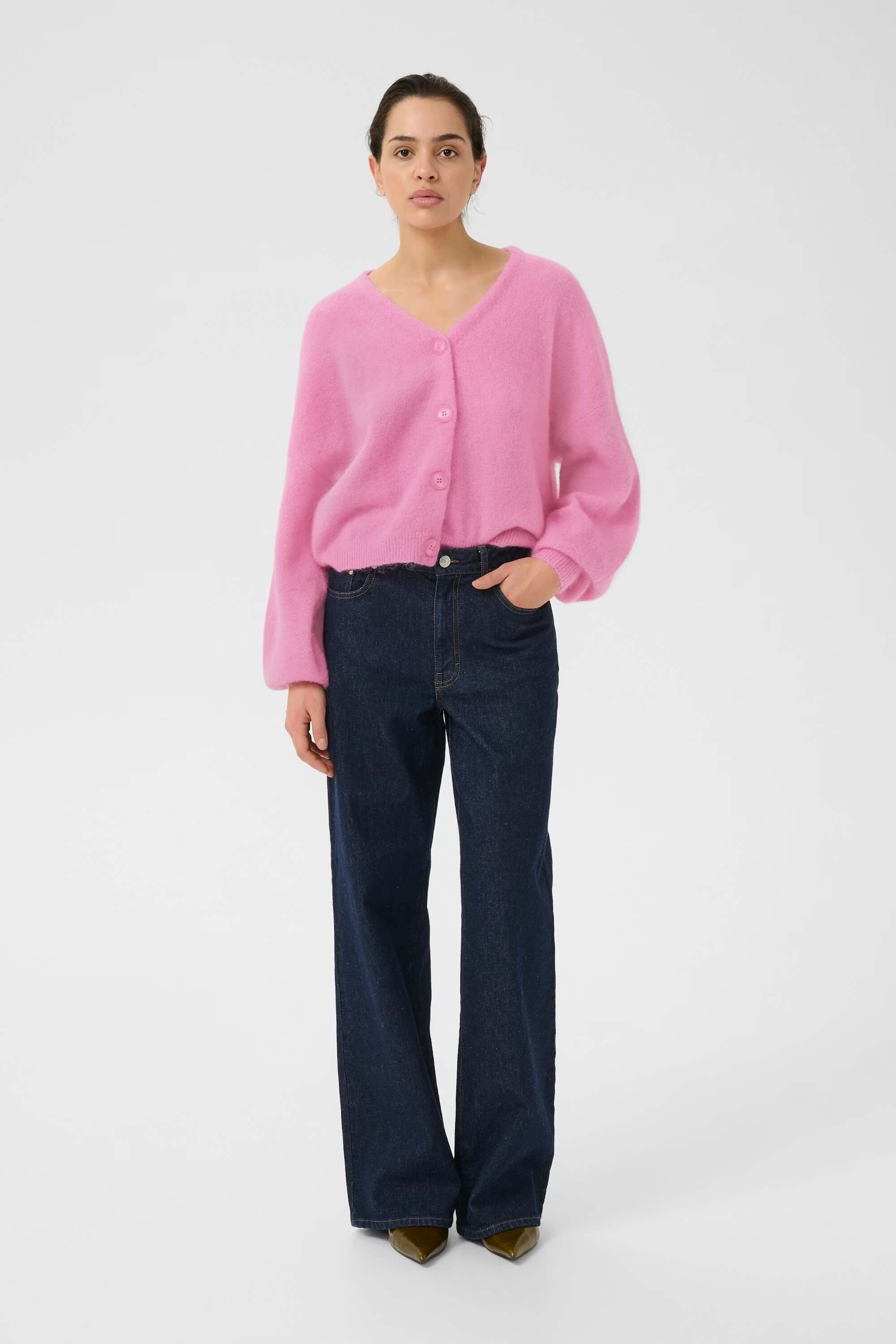 GZdebbie cardigan - Begonia Mélange