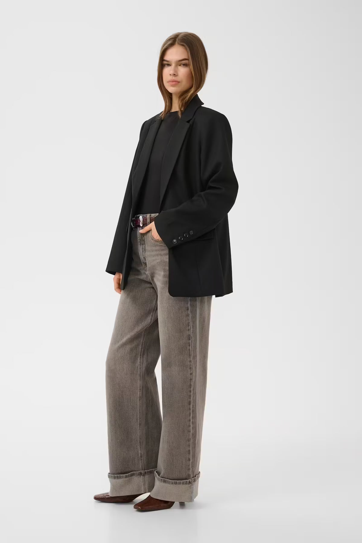 GZPaula Blazer – Dark Timberwolf