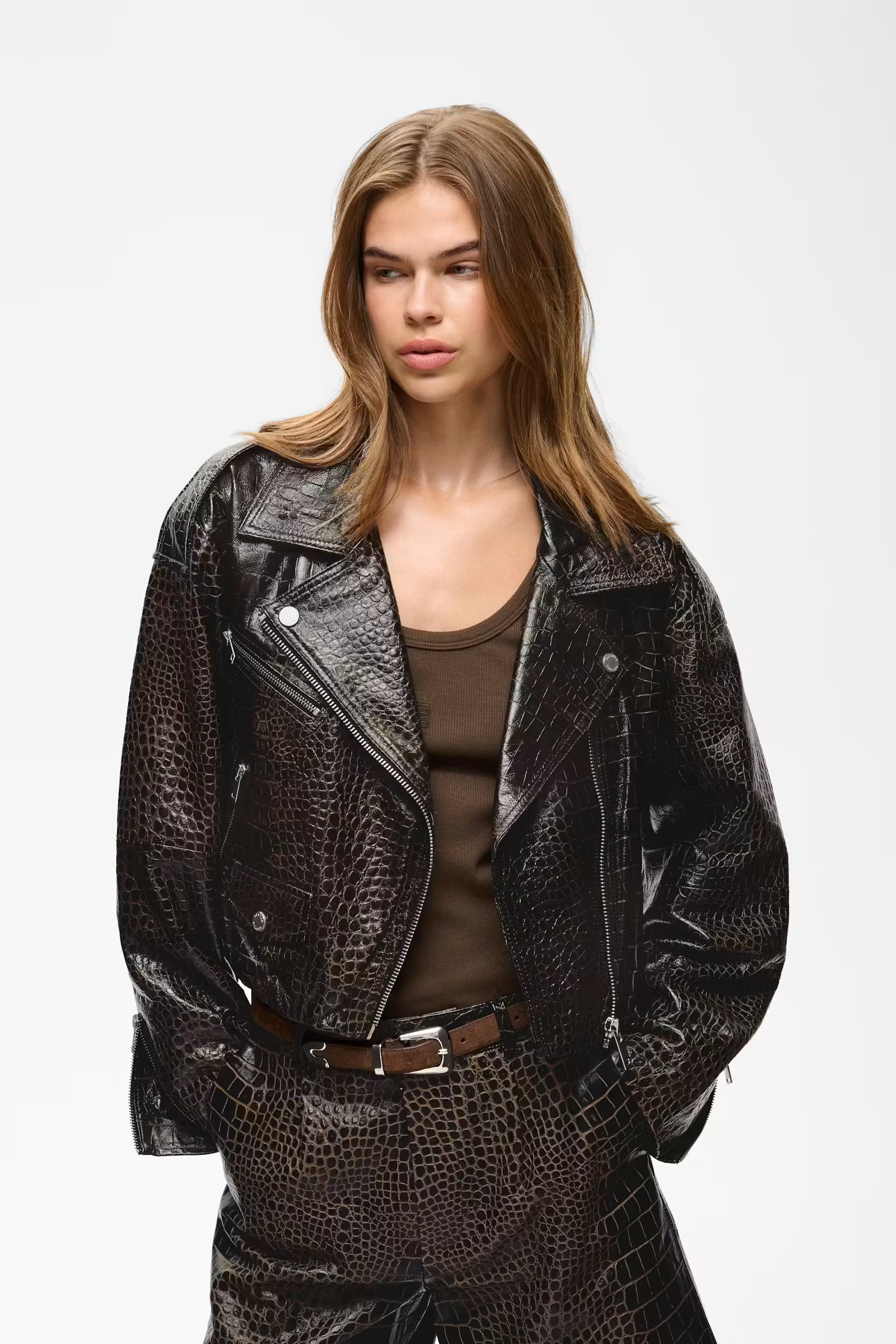 GZcesi Jacket - Ganache Croco