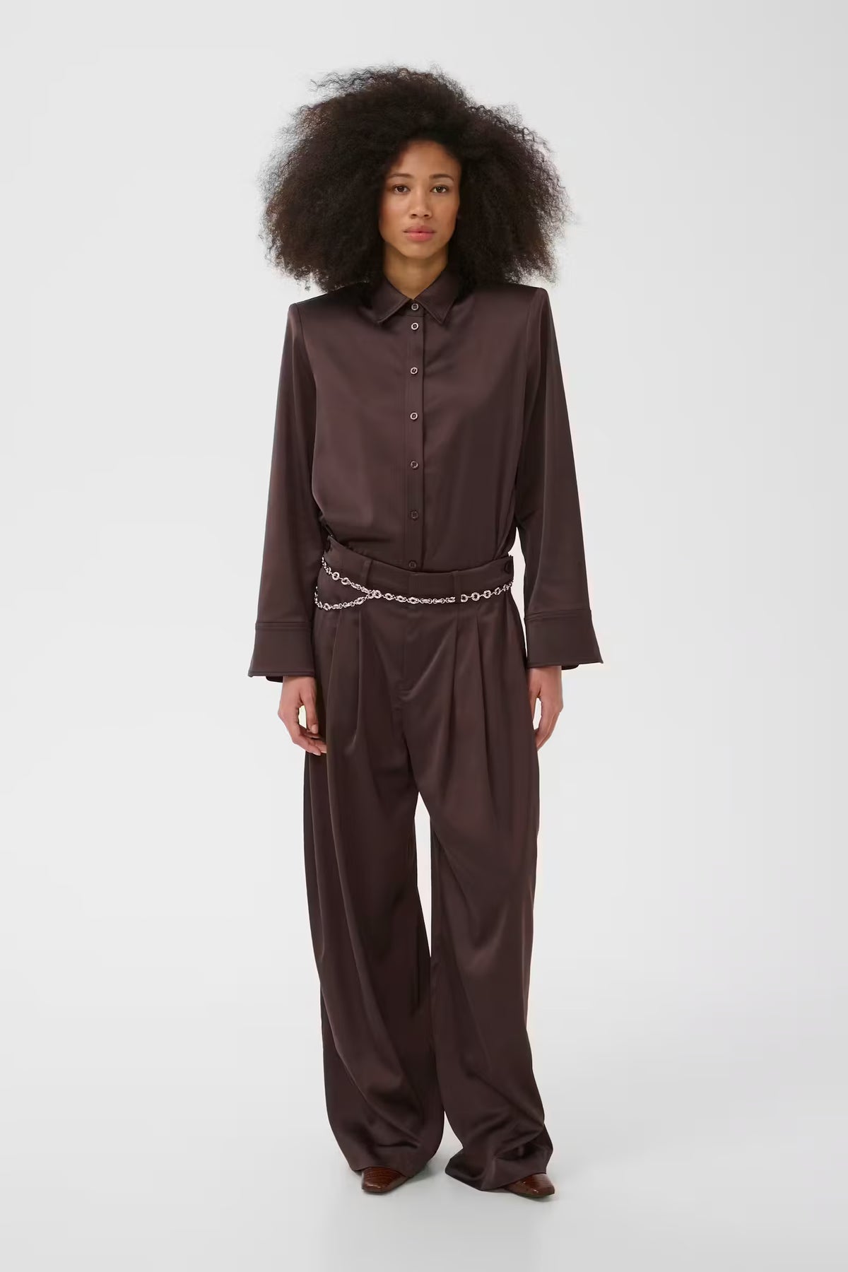 GZelva HW Pants - Deep Plum