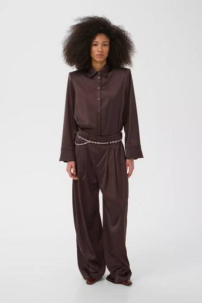 GZelva HW Pants - Deep Plum