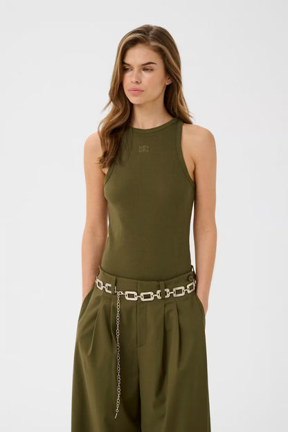 GZdrew logo top - Military Green