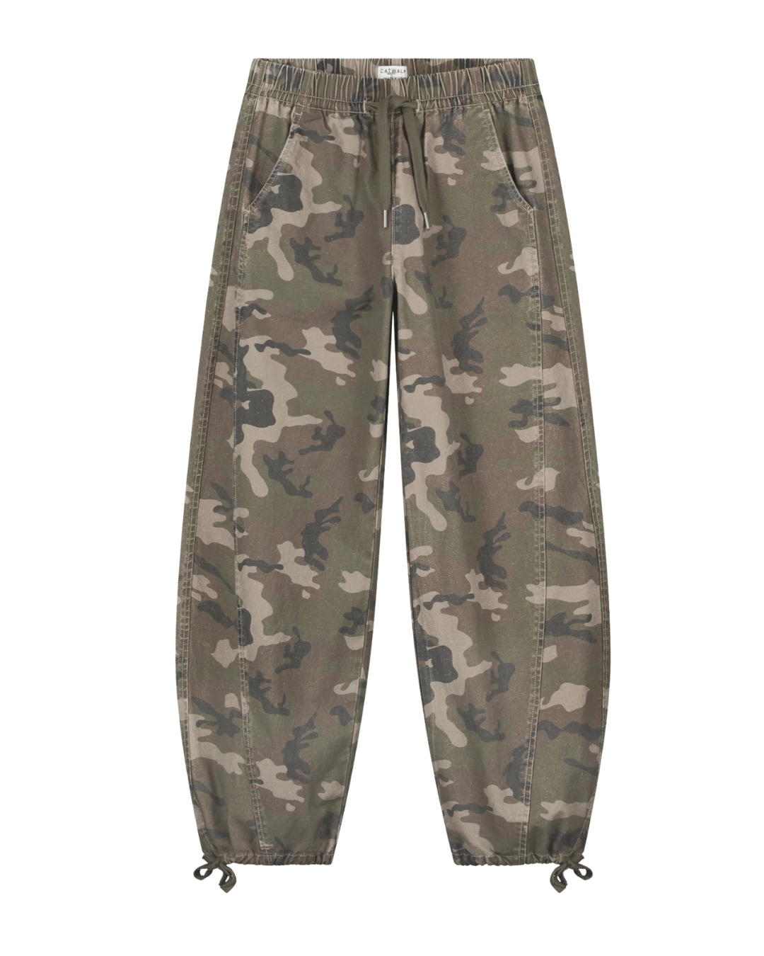Barrel Fit Camo Jogger - Mountain View
