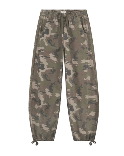 Barrel Fit Camo Jogger - Mountain View