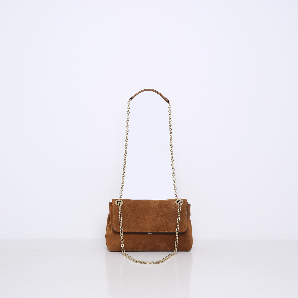 Liv Suede Bag - Moss