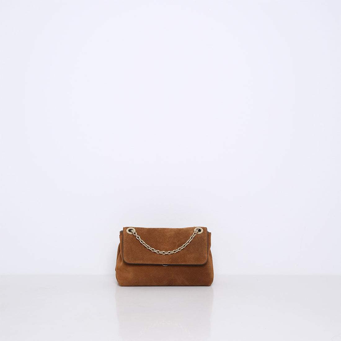 Liv Suede Bag - Moss