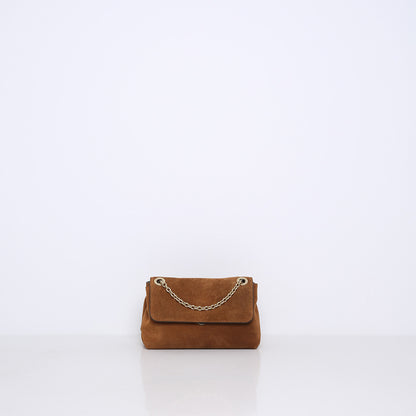 Liv Suede Bag - Moss