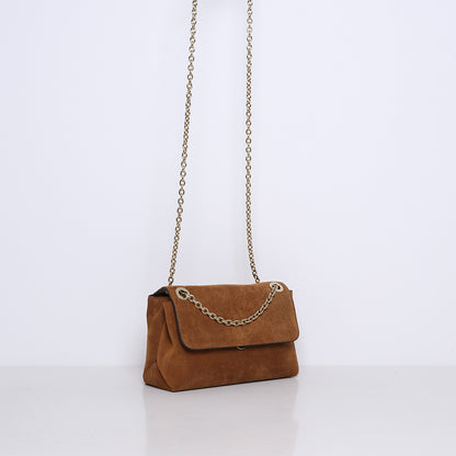 Liv Suede Bag - Moss