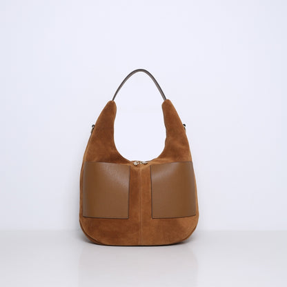 Trine Suede Bag - Moss