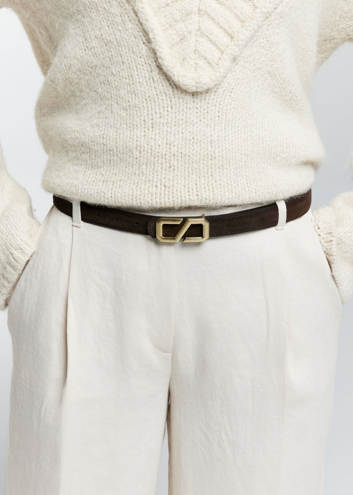 Buck Belt Suede - Moss