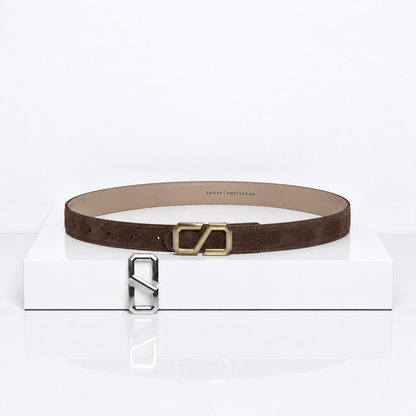 Buck Belt Suede - Moss
