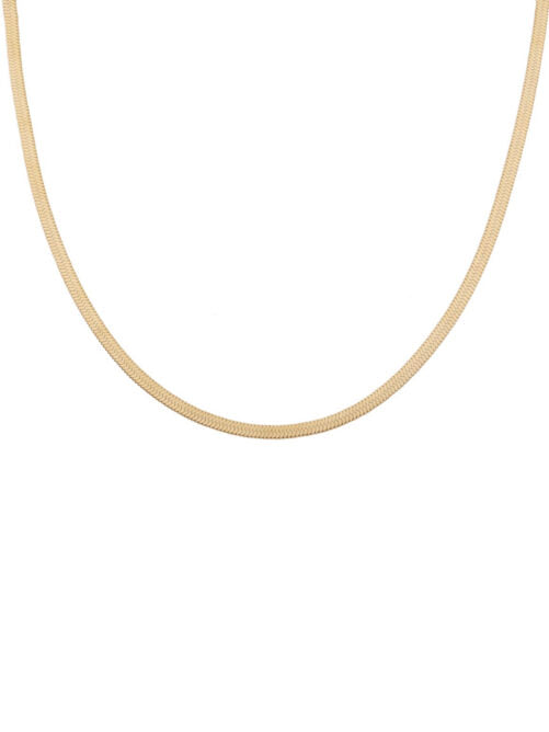 Snake Ketting Verguld Goud