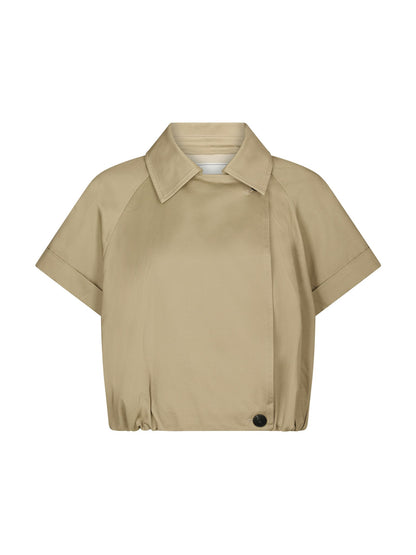 Lisha Trench Vest - Taupe