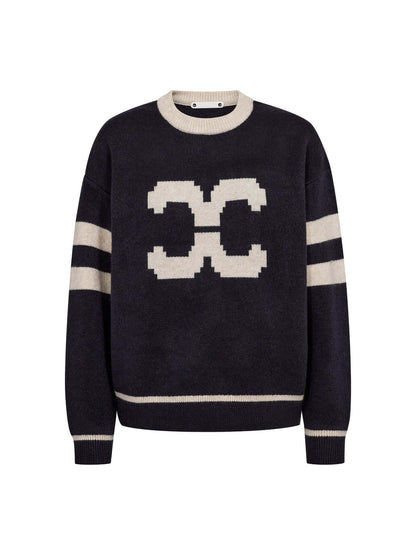 RowCC Coco Logo Knit - Navy