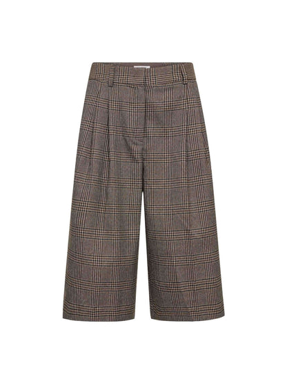 VeyaCC Check Bermuda - Brown
